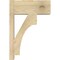 Ekena Millwork Westlake Block Rough Sawn Outlooker, Douglas Fir, 8"W x 18"D x 26"H OUT08X18X26WTL05RDF - alternate 2